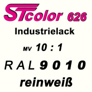 STcolor 626 2K PU Einschichtlack GMV 10:1 RAL 9010...