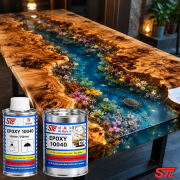 Epoxy 10040 klar 2K EP Gie&szlig;harz transparent Set A+B