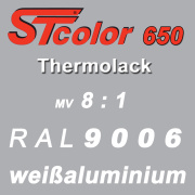 STcolor 650 2K PU Thermolack 8:1 RAL 9006...