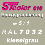 STcolor 510 2K EP Metallgrund GMV 5:1 RAL 7032 kieselgrau...