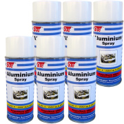 6x Aluminium Spray 820 400 ml