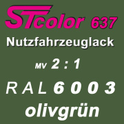 STcolor 637 2K-HS-NFZ Decklack 2:1 VOC RAL 6003...